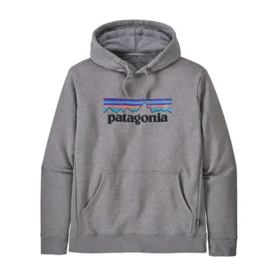 Patagonia M's P-6 Logo Uprisal Hoody Gravel Heather Gravel Heather XL