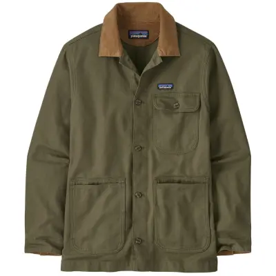Patagonia M's Point Reyes Canvas Jacket Basin Green