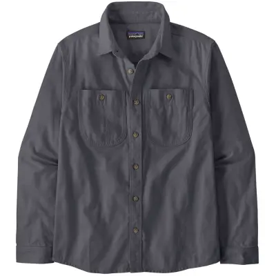 Patagonia M's Point Reyes Canvas Shirt Smolder Blue