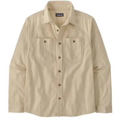Patagonia M's Point Reyes Canvas Shirt Undyed Natural