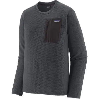 Patagonia M's R1 Air Crew Smolder Blue - XXL