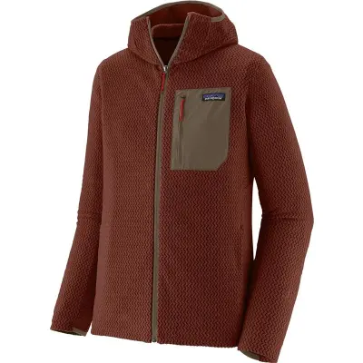 Patagonia M's R1 Air Full-Zip Hoody Dried Vanilla - XXL