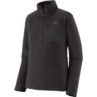 Patagonia M's R1 Air Zip Neck et Men Black Black XXL