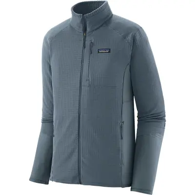 Patagonia M's R1 Jkt Utility Blue Utility Blue M