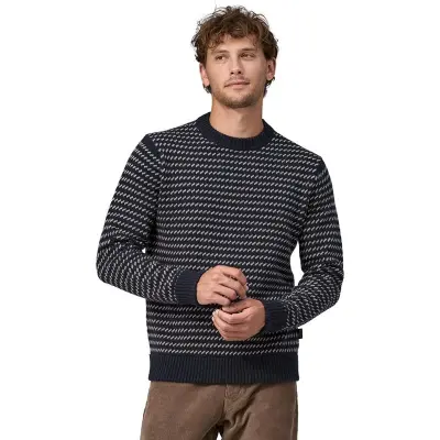 Patagonia M's Recycled Wool-Blend Sweater Classic Navy - M
