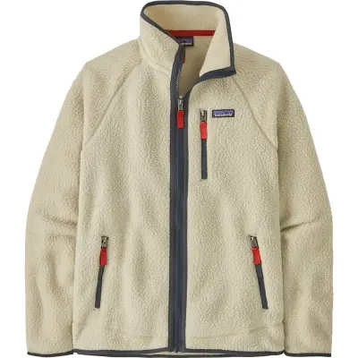 Patagonia M's Retro Pile Jkt Pelican W/Smolder Blue Pelican w/Smolder Blue L