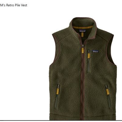 Patagonia M's Retro Pile Vest Basin Green