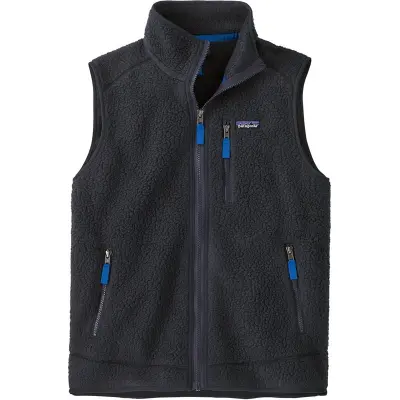 Patagonia M's Retro Pile Vest Pitch Blue W/Endless Blue Pitch Blue w/Endless Blue XL