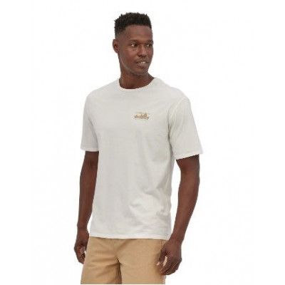 Patagonia M's'73 Skyline Organic T-Shirt Birch White