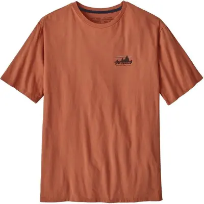 Patagonia M's'73 Skyline Organic T-Shirt Sienna Clay