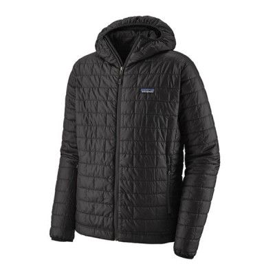 Patagonia Nano Puff Hoodie Men Black