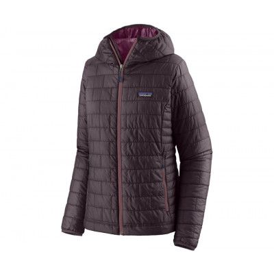 Patagonia Nano Puff Hoodie Women Obsidian Plum