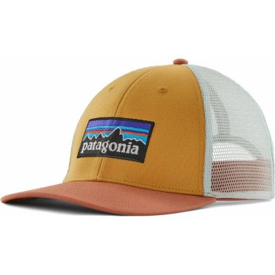 Patagonia P-6 Logo Lopro Trucker Hat Pufferfish Gold