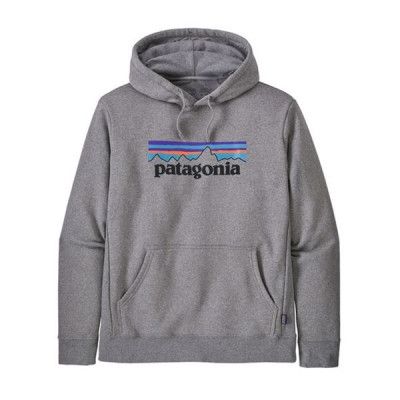 Patagonia P-6 Logo Uprisal Hoody Gravel Heather