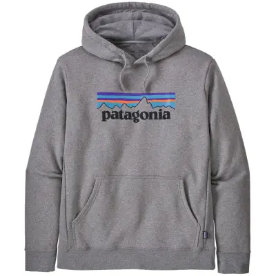 Patagonia P-6 Logo Uprisal Hoody Unisex Gravel Heather