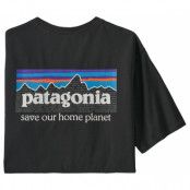 Patagonia P-6 Mission OrganicT-Shirt Men Ink Black