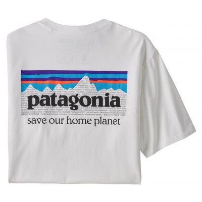 Patagonia P-6 Mission OrganicT-Shirt Men White