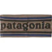Patagonia Powder Town Headband Park Stripe: Marlow Brown