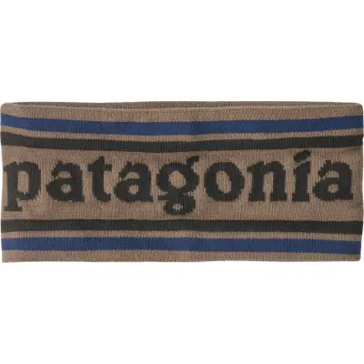 Patagonia Powder Town Headband Park Stripe: Marlow Brown