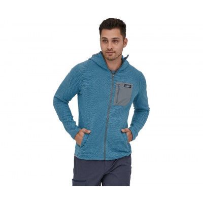 Patagonia R1 Air Full Zip Hoody Men Blue/Wavb