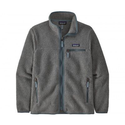 Patagonia Retro Pile Jacket Women Salt Grey W/Light Plume Grey