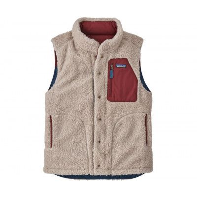 Patagonia Reversible Bivy Down Vest Men Blue/Tidb