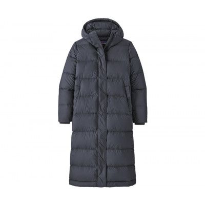 Patagonia Silent Long Down Parka Women Blue/Smdb