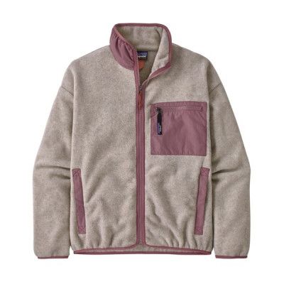 Patagonia Synchilla Jacket Women Oatmeal Heather W/Evening Mauve