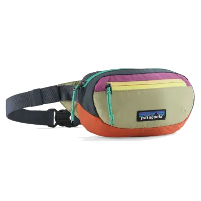 Patagonia Terravia Mini Hip Pack Patchwork: Gumtree Green