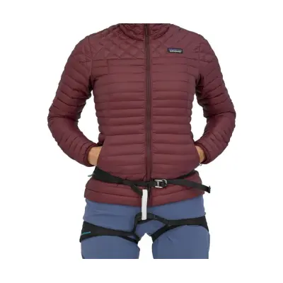 Patagonia Ultralight Down Jacket Women Dark Ruby S