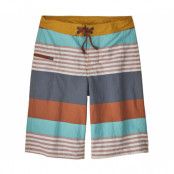 Patagonia Wavefarer Boardshorts Boys Fitz Stripe/Plume Grey