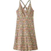 Patagonia Women's Amber Dawn Dress Butterfly Geo: Weathered Stone