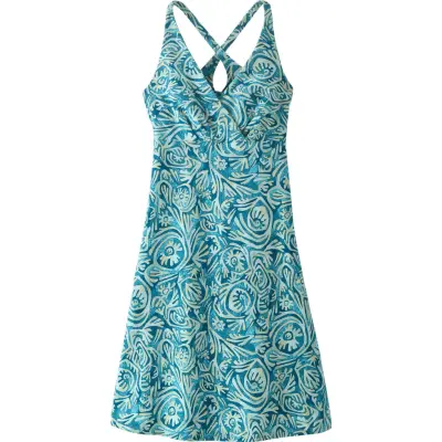 Patagonia Women's Amber Dawn Dress Earthen: Thin Ice