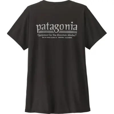 Patagonia Women's Capilene Cool Daily Shirt - Hut Tripper Black