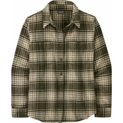 Patagonia Women's Fjord Flannel Shirt Cascade/Pine Needle Green