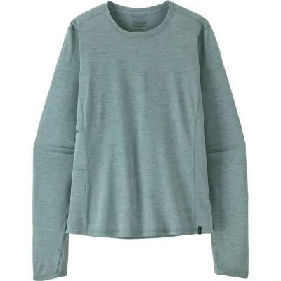 Patagonia Women's Long Sleeved Capilene Cool Sun Shirt Nouveau Green - Blue Sage X-dye