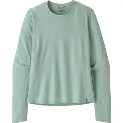Patagonia Women's Long Sleeved Capilene Cool Sun Shirt Thermal Blue - Thin Ice X-dye