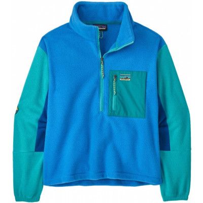 Patagonia Women's Microdini 1/2 Zip Pull Over Vessel Blue