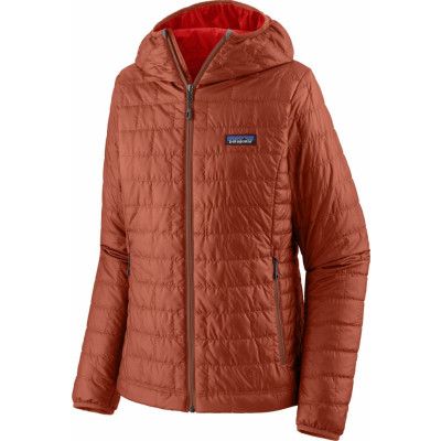 Patagonia Women's Nano Puff Hoody Burnished Red