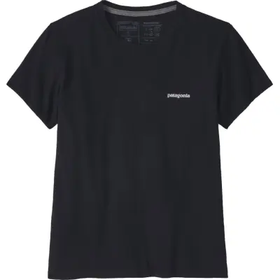 Patagonia Women's P-6 Logo Responsibili-Tee Black