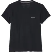 Patagonia Women's P-6 Logo Responsibili-Tee Black