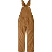 Patagonia Women's Point Reyes Canvas Overalls Nest Brown