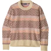 Patagonia Women's Recycled Wool-Blend Crewneck Sweater Starlight: Dark Natural