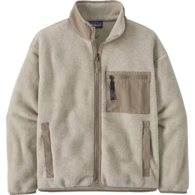 Patagonia Women's Synchilla Jacket Oatmeal Heather W/seabird Grey