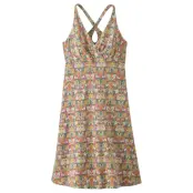Patagonia W's Amber Dawn Dress Butterfly Geo: Weathered Stone - XL