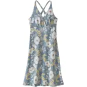 Patagonia W's Amber Dawn Dress Flower Power Light Plume Grey