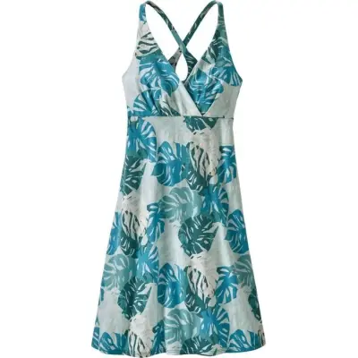 Patagonia W's Amber Dawn Dress Tarkine Fern: Tasmanian Teal