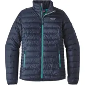 Patagonia W's Down Sweater Navy Blue/Strait Blue