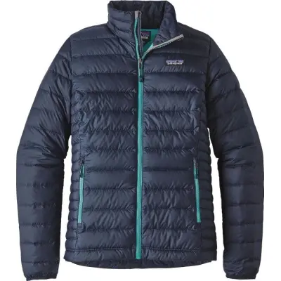 Patagonia W's Down Sweater Navy Blue/Strait Blue