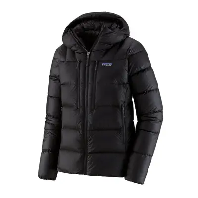 Patagonia W's Fitz Roy Down Hoody Black Black M
